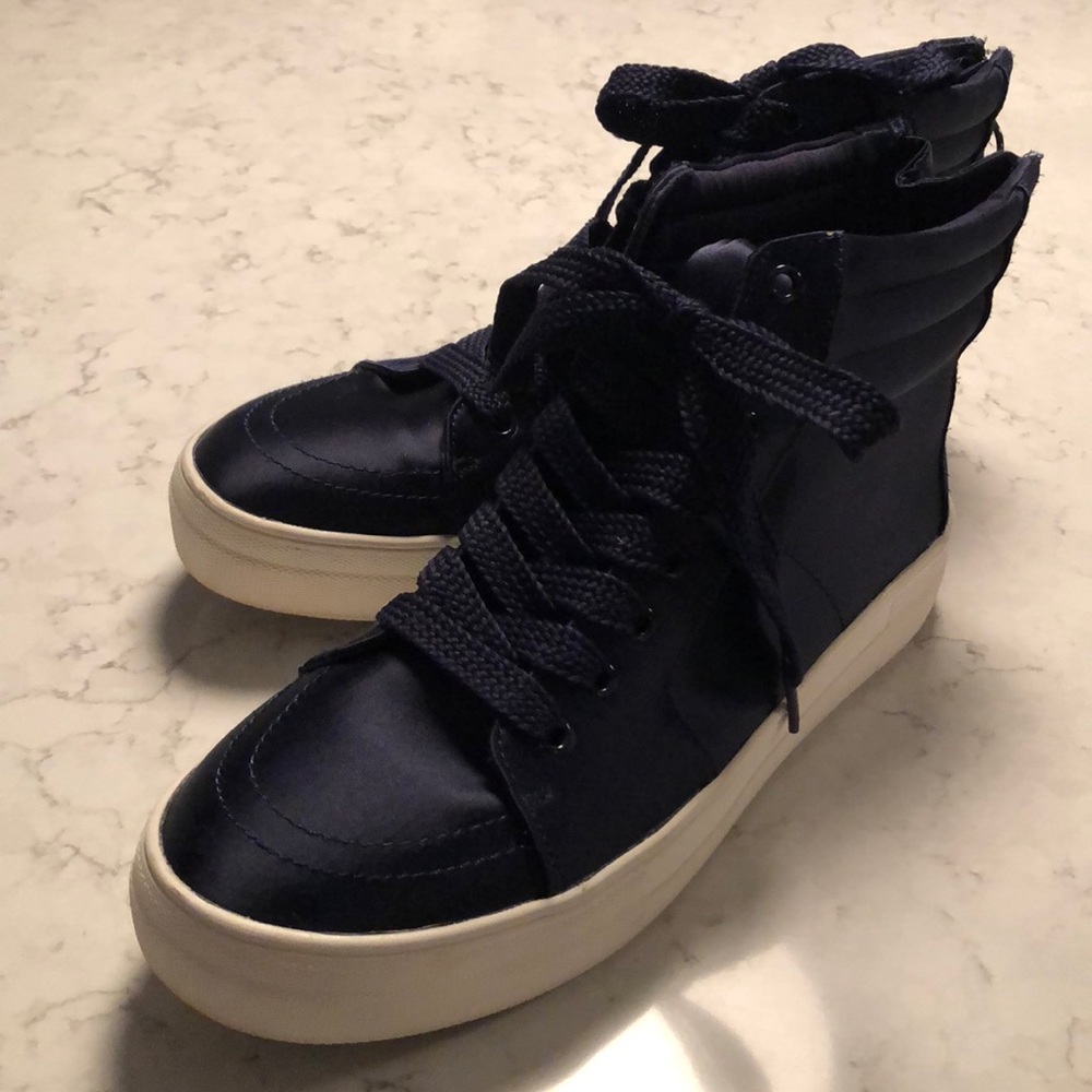 Steve Madden Blue Hightops